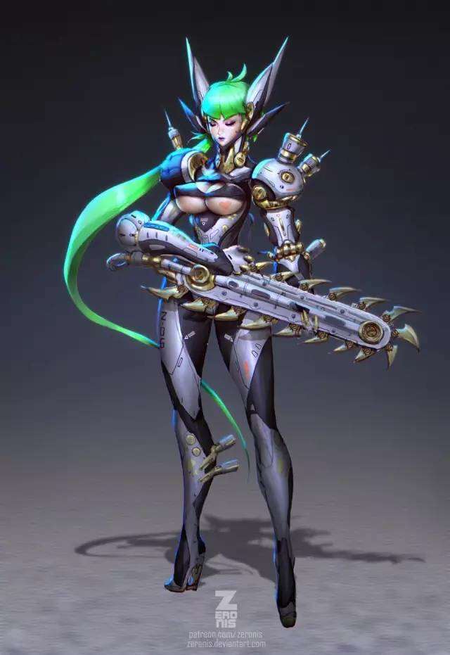 《美国画师Paul Kwon(Zeronis)作品欣赏》