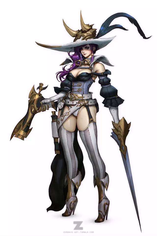 《美国画师Paul Kwon(Zeronis)作品欣赏》