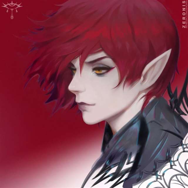 插画师 ZERONIS美女同人插画