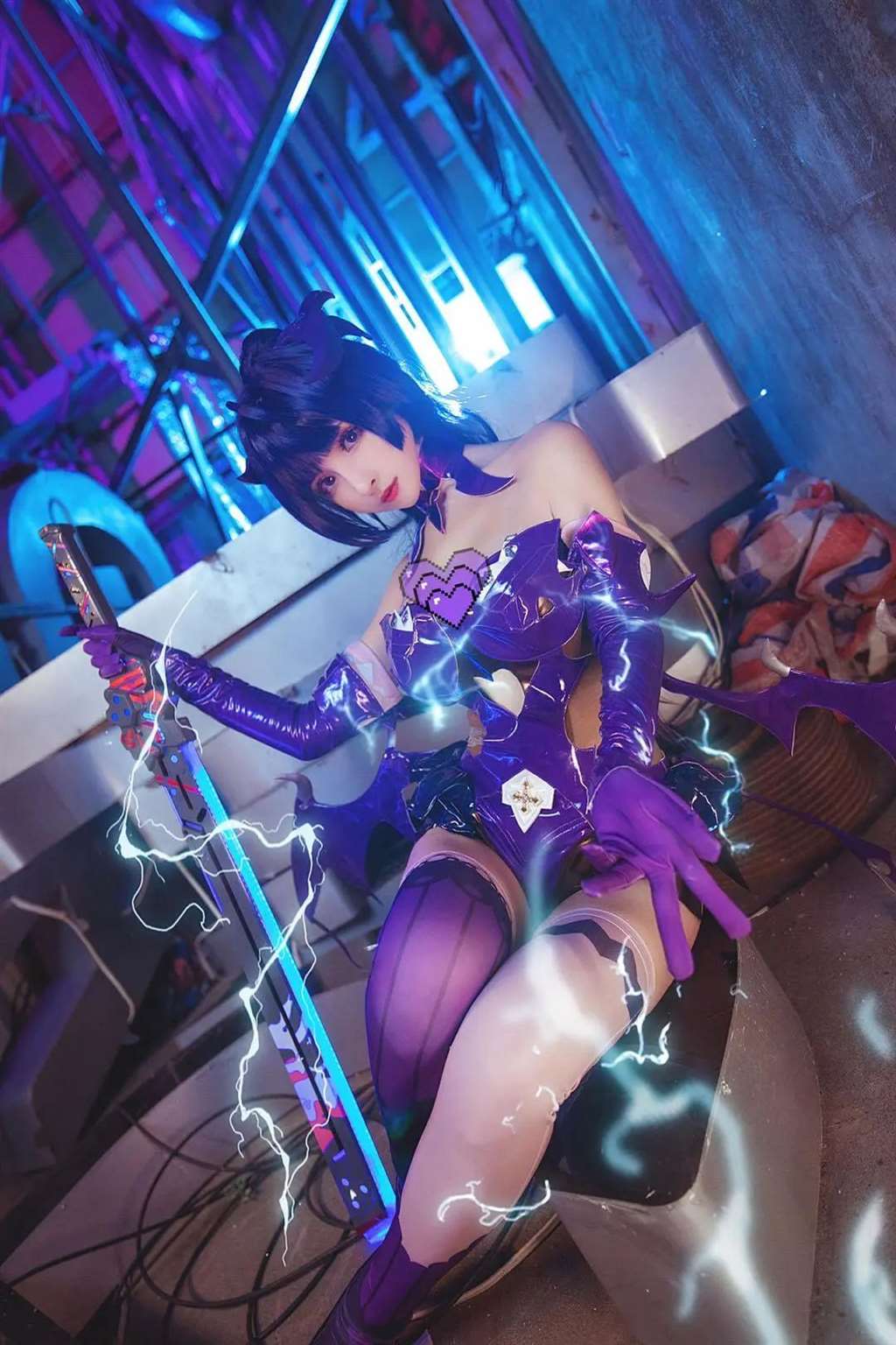 崩坏3芽衣cos 去衣