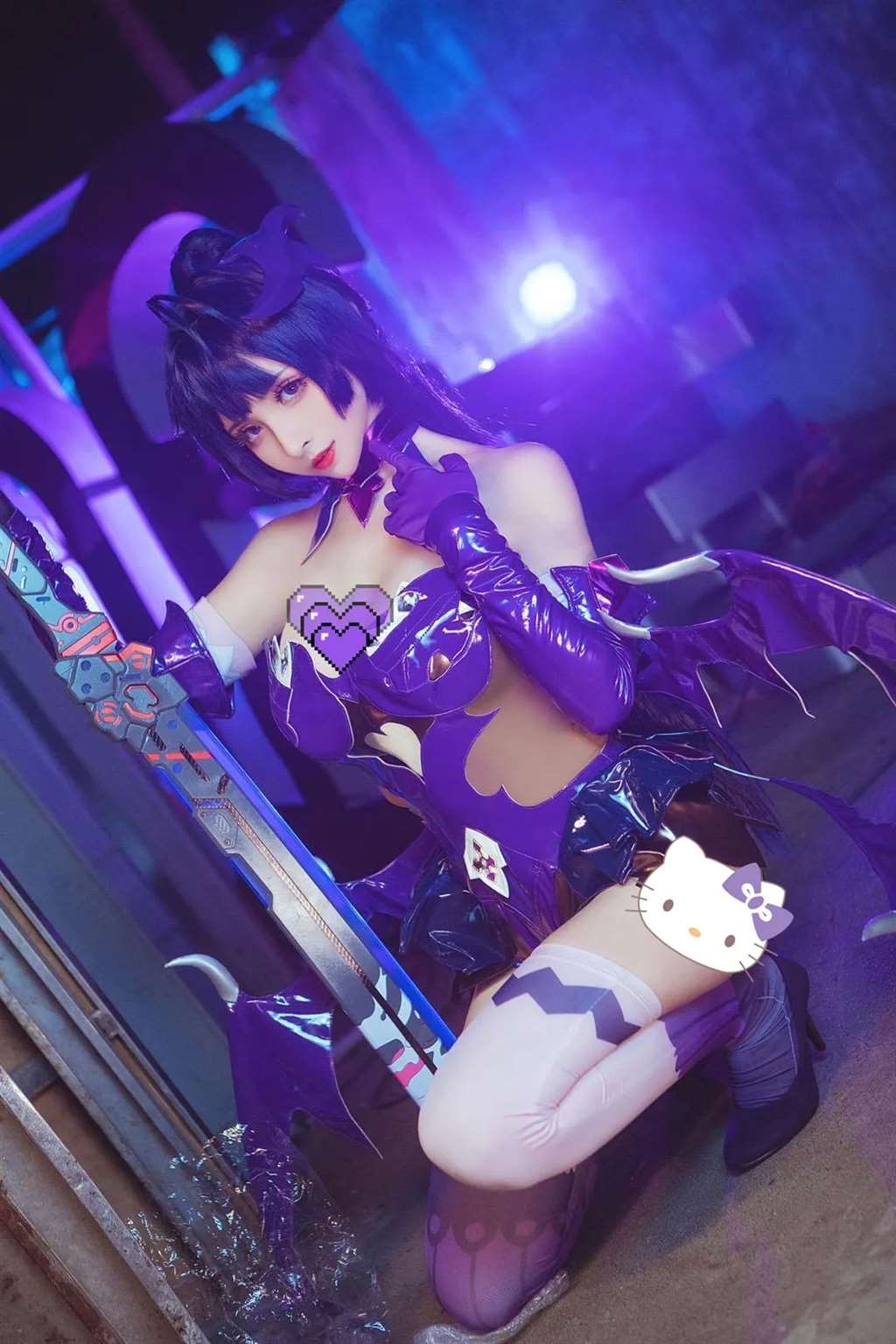 崩坏3芽衣cos 去衣