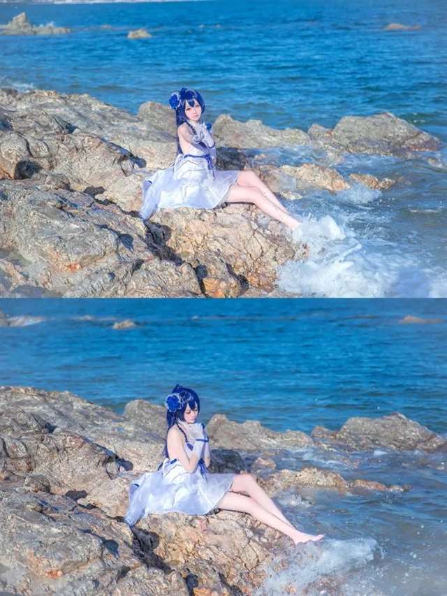 崩坏3》女武神芽衣cos 出境：淇淋兔