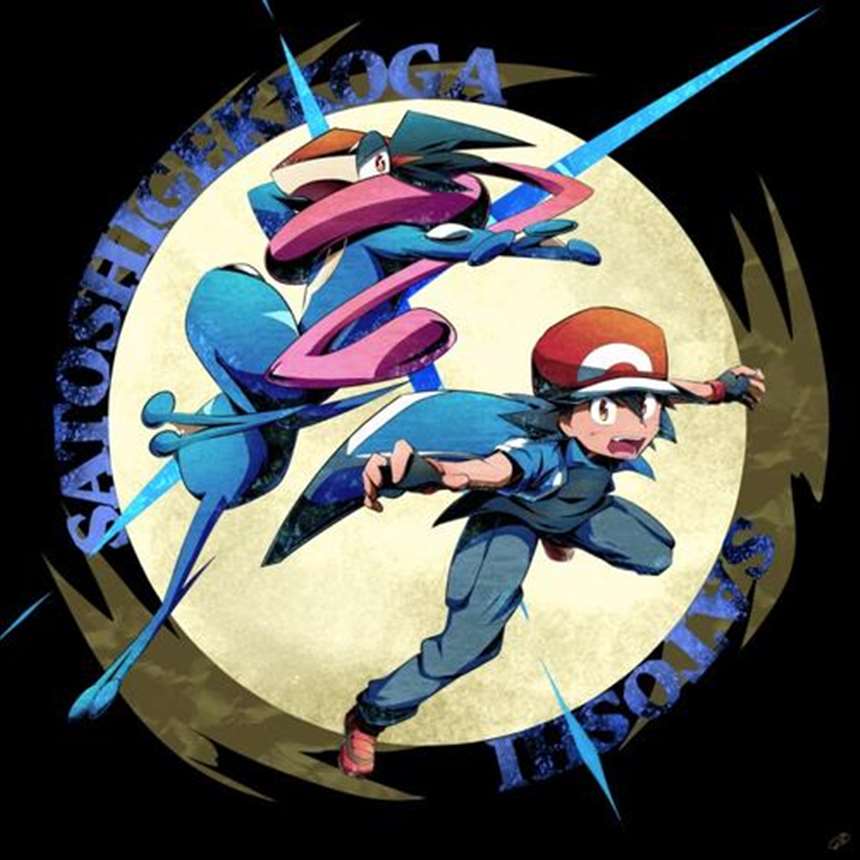 神奇宝贝腐漫之甲贺忍蛙攻小智受