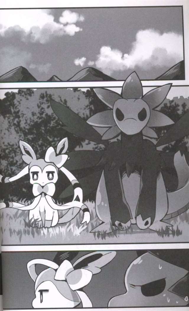 熟肉本全彩仙子伊布x三首恶龙