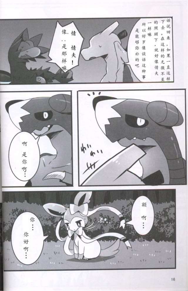 熟肉本全彩仙子伊布x三首恶龙