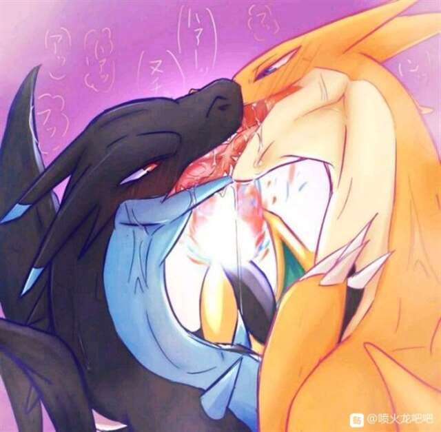 喷火龙x和喷火龙摩擦本子污图