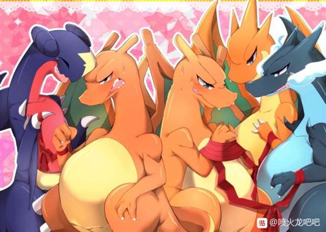 喷火龙x和喷火龙摩擦本子污图