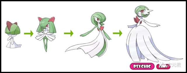 神奇宝贝沙奈朵的8种“全新mega形态”