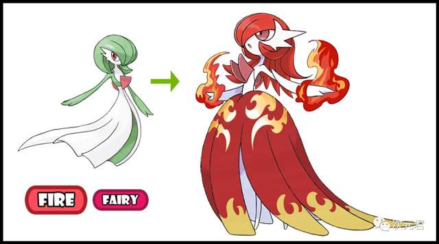 神奇宝贝沙奈朵的8种“全新mega形态”