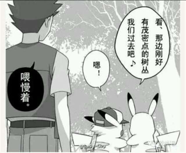 毁童年本子系列之皮卡丘被小智口的图