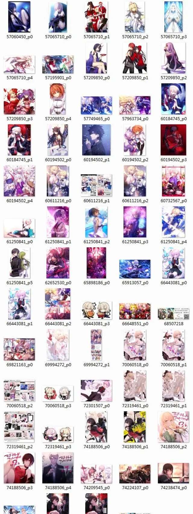  P站画师マシマサキ作品画集