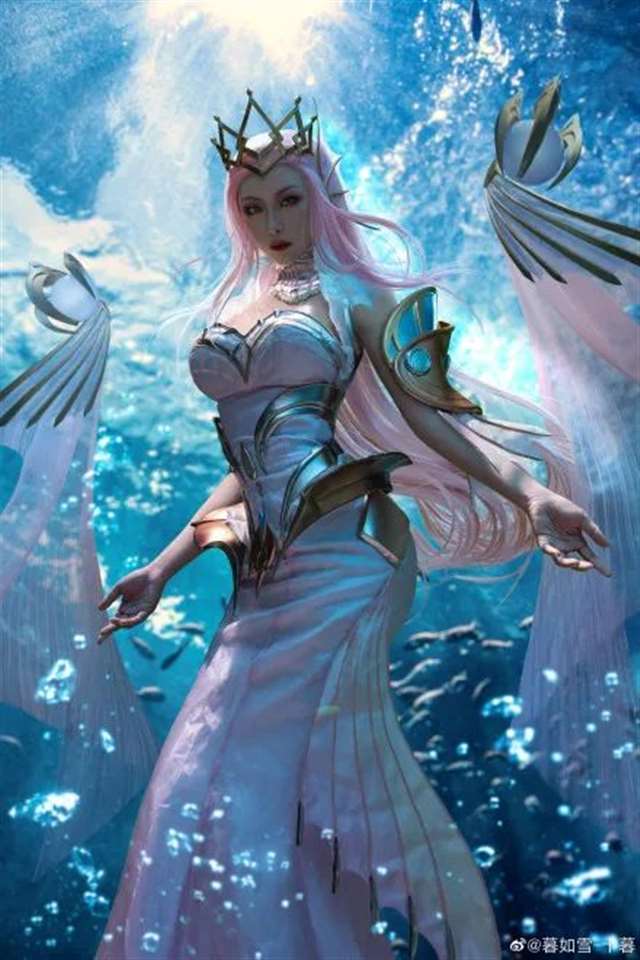 王者荣耀cos幻海之心 CN：暮如雪-十暮