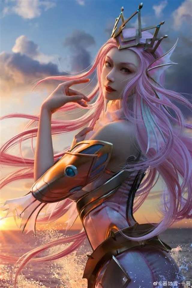 王者荣耀cos幻海之心 CN：暮如雪-十暮