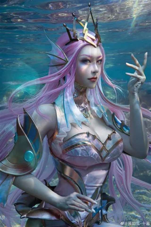 王者荣耀cos幻海之心 CN：暮如雪-十暮