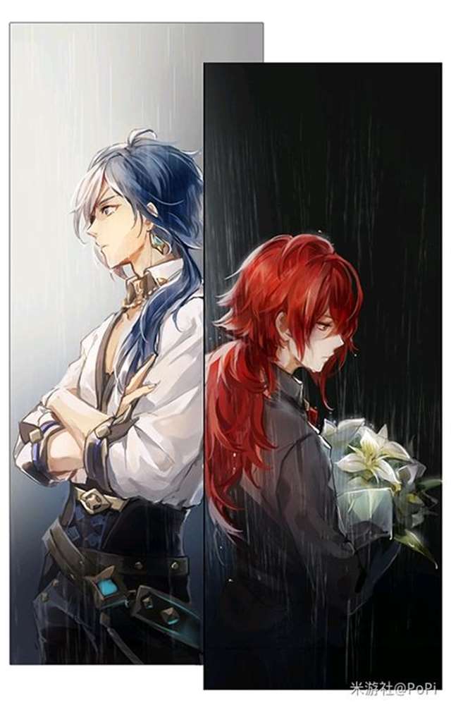 原神同人本子系列之迪卢克X荧