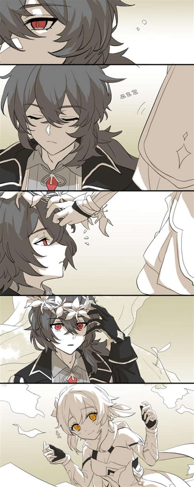 原神同人本子系列之迪卢克X荧