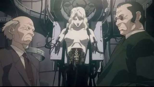 暴露自己身体的草薙素子毫无羞耻感