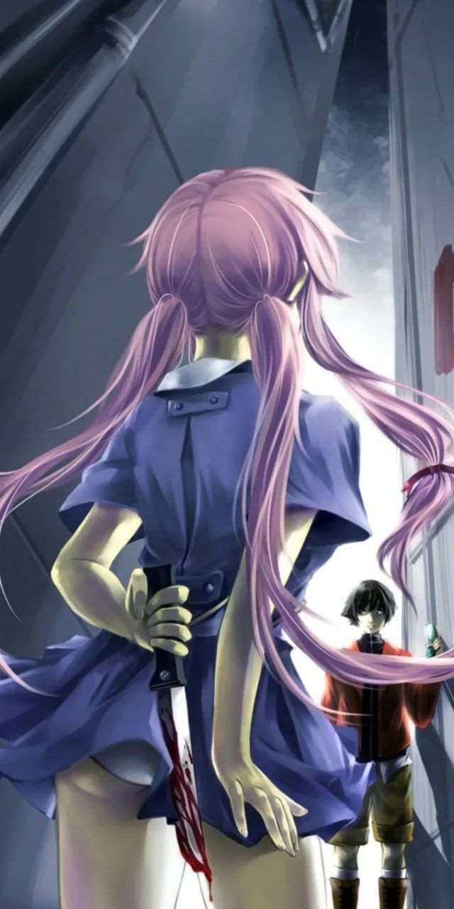 病娇《未来日记》我妻由乃,壁纸