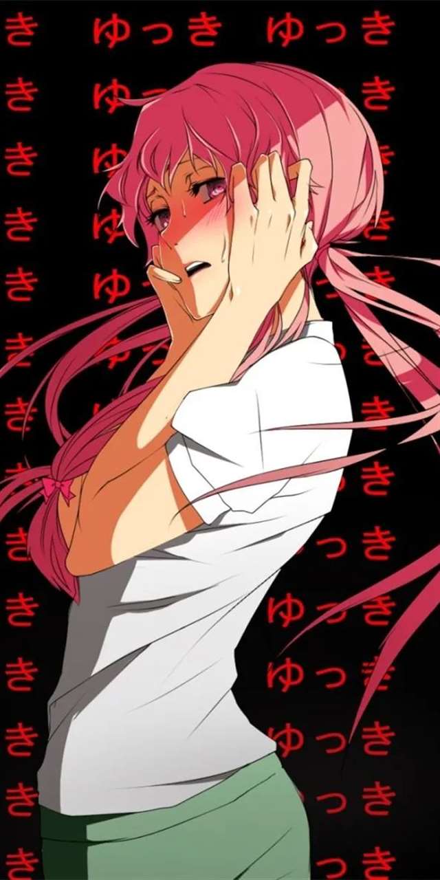 病娇《未来日记》我妻由乃,壁纸