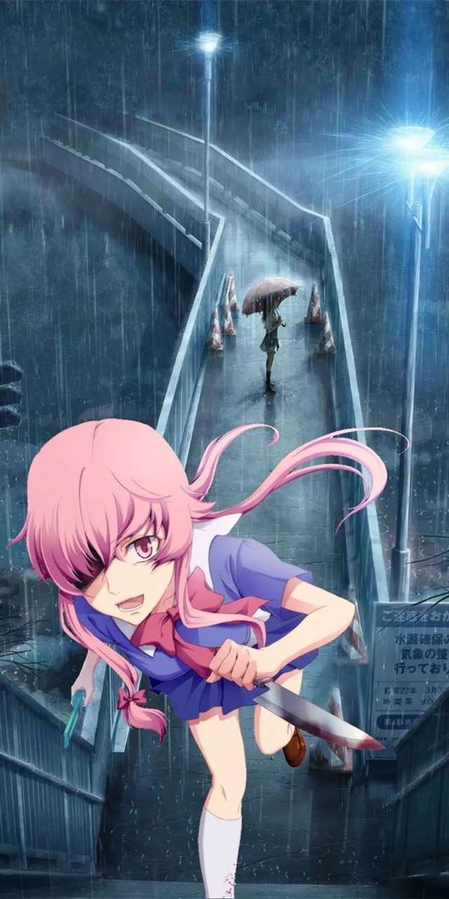 病娇《未来日记》我妻由乃,壁纸