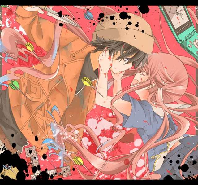 CP组合!我妻由乃,天野雪辉壁纸