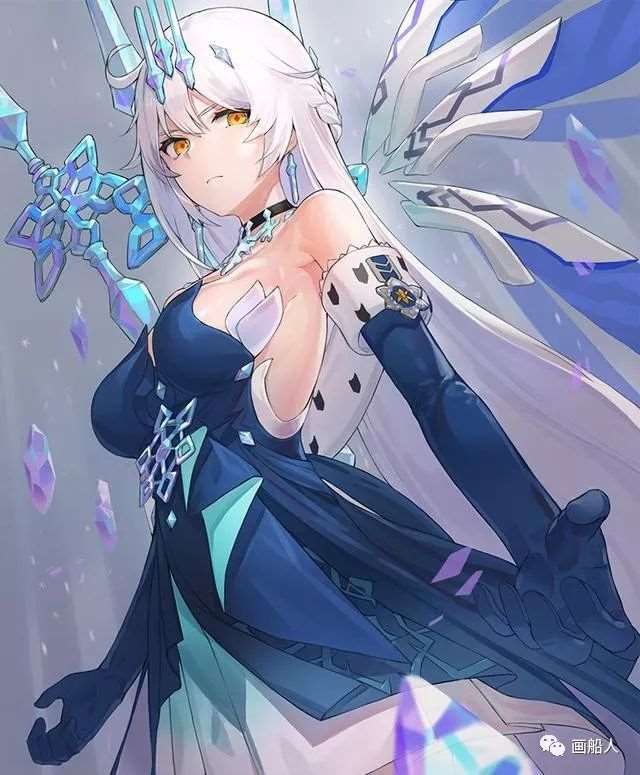 爱尔兰画师KFR笔下的二次元作品