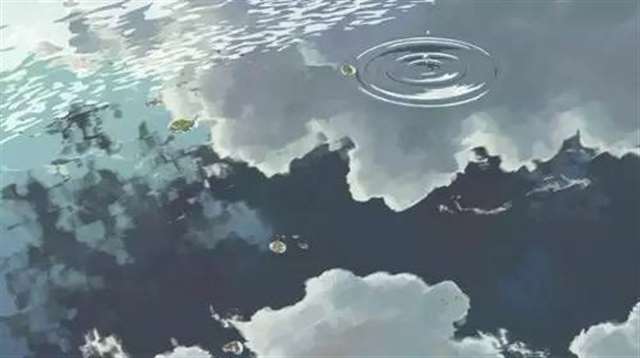 雨中,便是不一樣的世界.《言葉之庭》