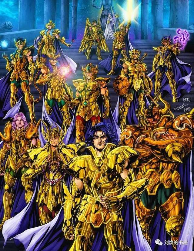 国民动漫圣斗士星矢人物设定