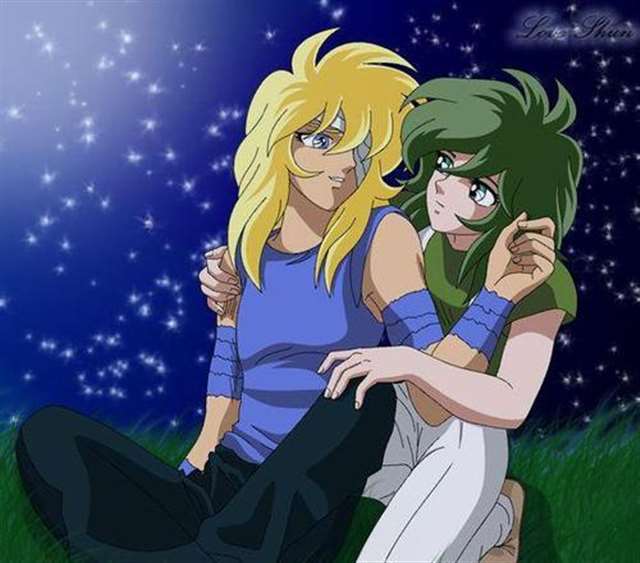 圣斗士星矢同人本子瞬给冰河暖身体