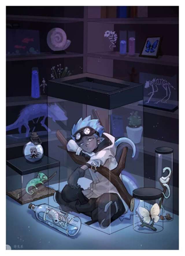 明日方舟黑锡lofter同人腐漫