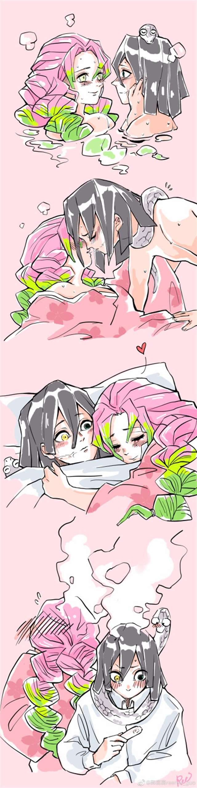 同人CP本子之蛇恋(伊黑小芭内x甘露寺蜜璃)