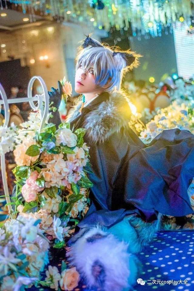 《明日方舟》银灰cos帅气绅士男友力max