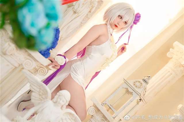 cosplay《碧蓝航线》天狼星小姐姐出镜：-@芦苇_想成为马猴烧酒