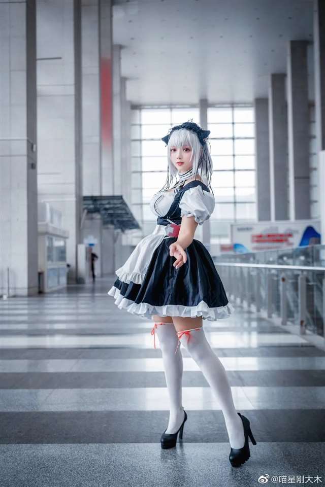 COS《碧蓝航线》天狼星 白丝女仆! 枣糕-下野病弃疗