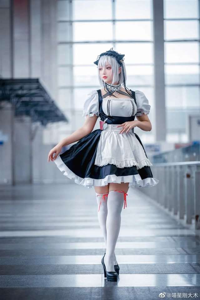 COS《碧蓝航线》天狼星 白丝女仆! 枣糕-下野病弃疗