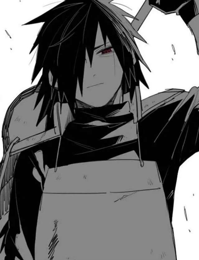 宇智波斑与佐助合影/宇智波壁纸