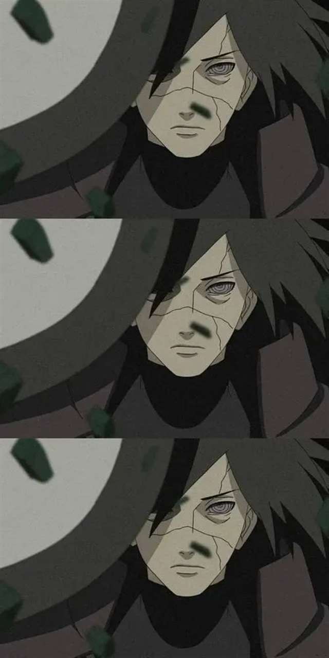 宇智波斑与佐助合影/宇智波壁纸