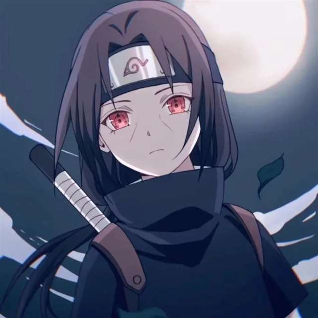 宇智波斑与佐助合影/宇智波壁纸