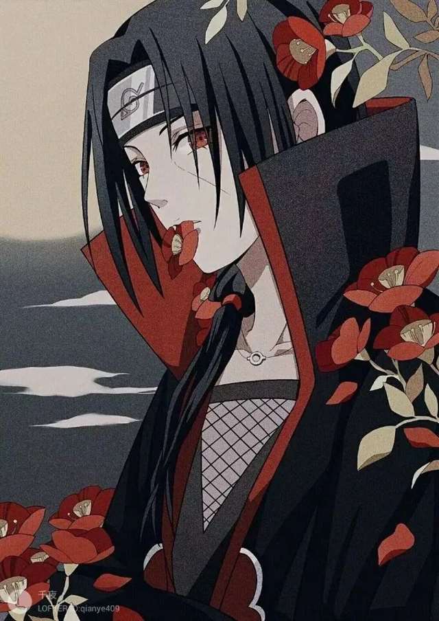 宇智波斑与佐助合影/宇智波壁纸