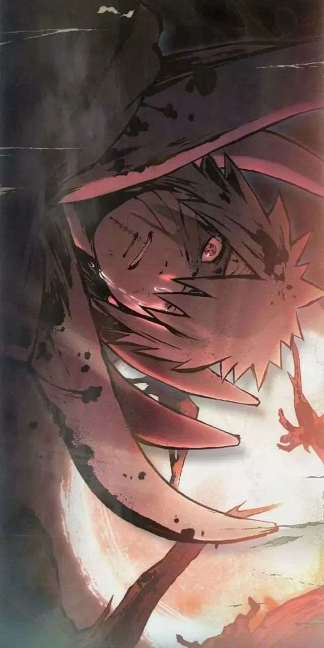 宇智波斑与佐助合影/宇智波壁纸