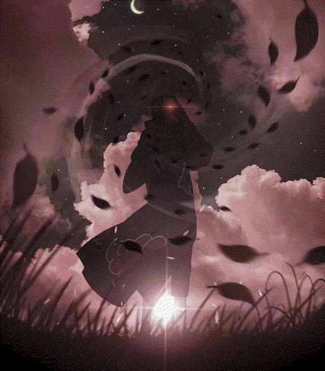 宇智波斑与佐助合影/宇智波壁纸