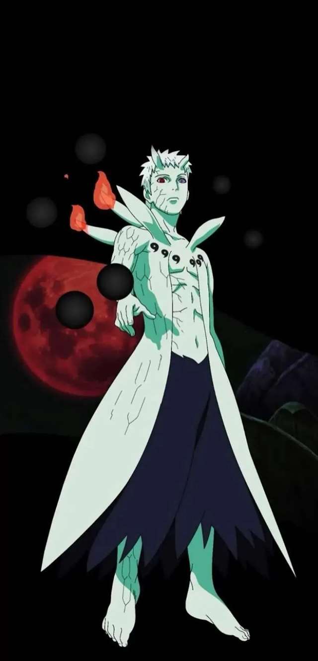 宇智波斑与佐助合影/宇智波壁纸