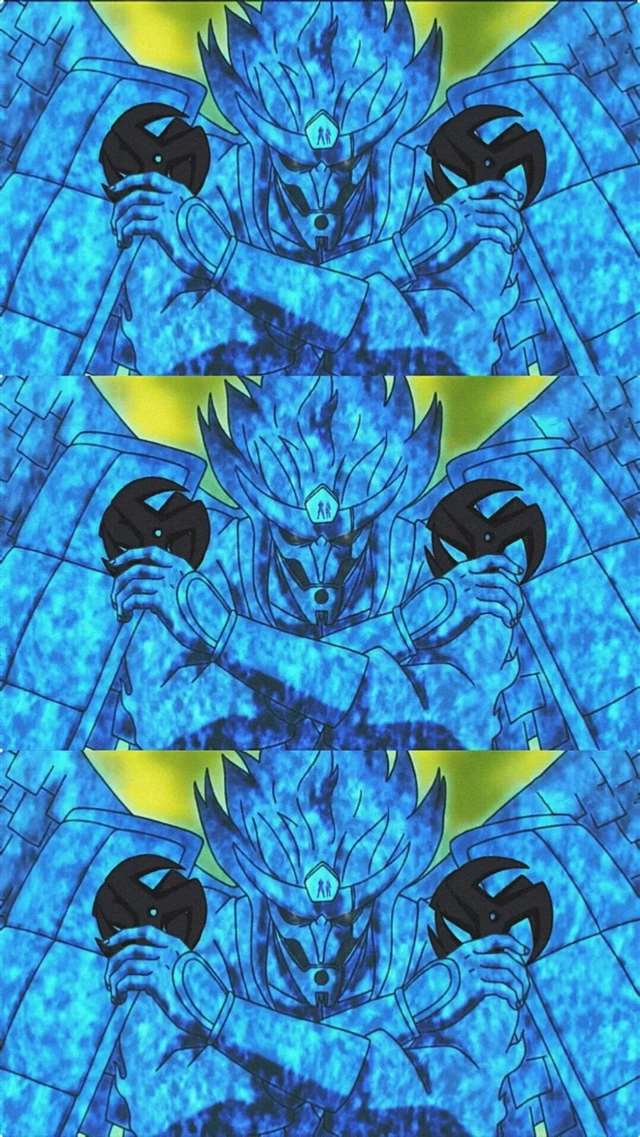 宇智波斑与佐助合影/宇智波壁纸