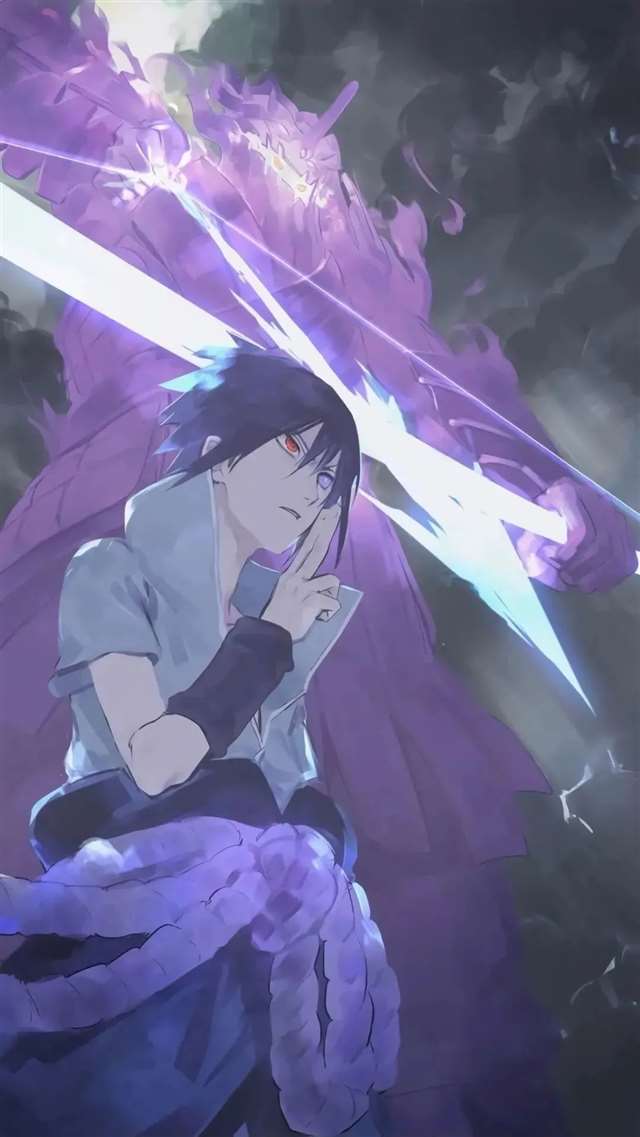 宇智波斑与佐助合影/宇智波壁纸