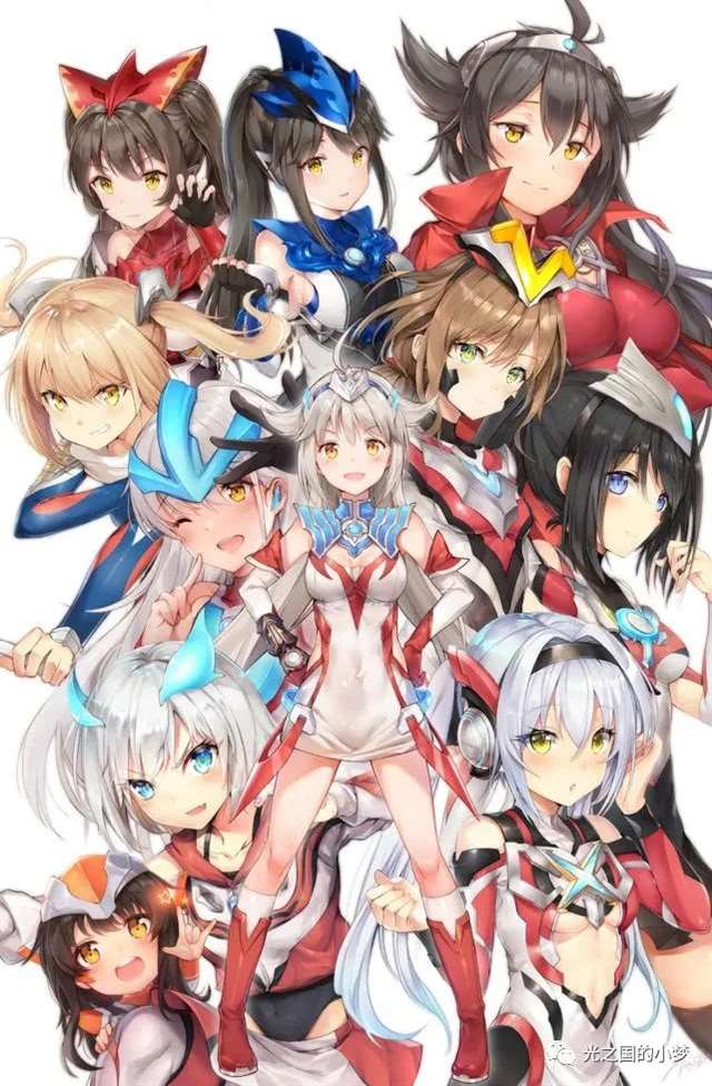 奥特怪兽拟人化系列