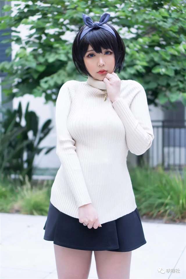 宇崎花的COS  @sunnyS2hahS2 黑白贞德