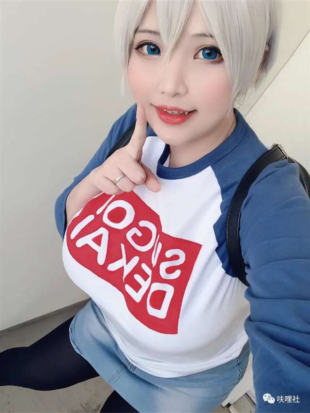 宇崎花的COS  @sunnyS2hahS2 黑白贞德