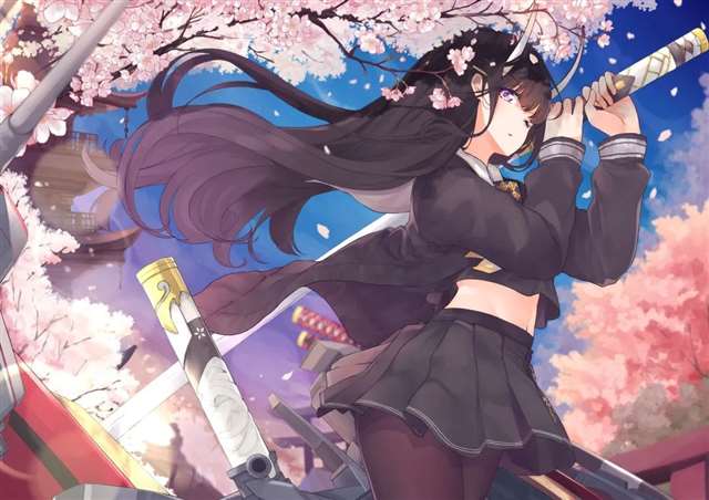 碧蓝航线能代专题壁纸图集|满眼大长腿!