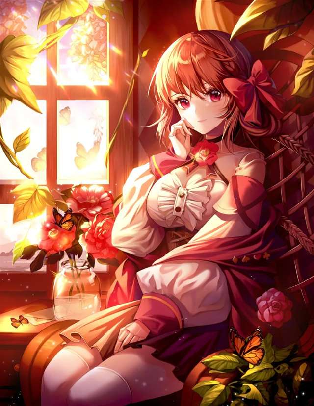 日本画师はるさめ的插画作品