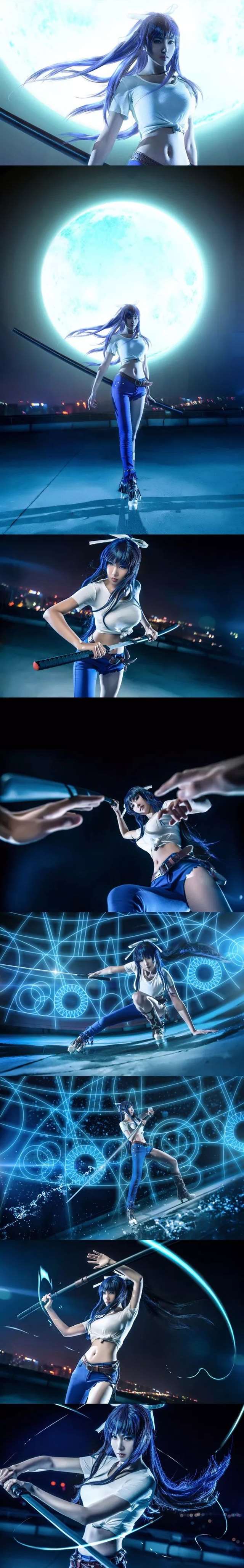 神裂火织cos cn: 数字军团7-R酱摄影：追梦赤子心 